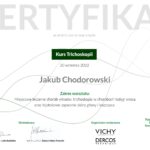 Jakub Chodorowski certyfikat kurs trichoskopii ii jakub chodorowski