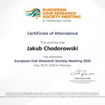 hair research society meeting 2025 certificate